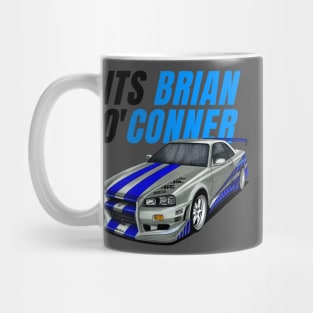 It's Brain o' conner { Paul walker's Skyline } Mug